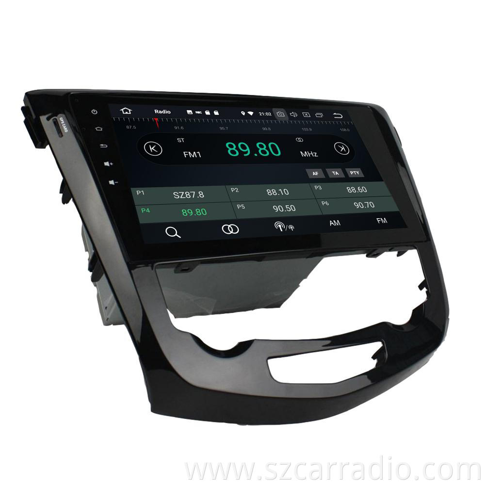 Android car dvd for Nissan Qashqai 2013